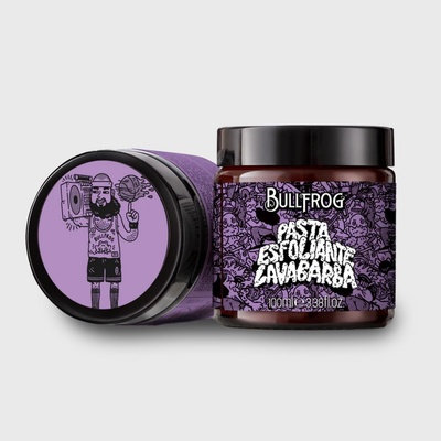 Bullfrog Street Bro exfoliační čisticí pasta na vousy 100 ml
