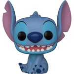 Funko Фигурка Funko POP! Movies: Disney Lilo and Stitch, 065665, Stitch (Smiling Seated) #1045 Vinyl Figure (065665) - tehnik