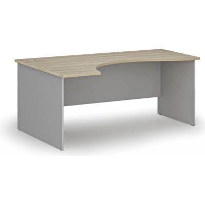 B2B Partner PRIMO GRAY 180x120 cm levý šedá/dub přírodní 6131835