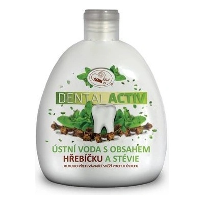 Missiva Dental activ s obsahem hřebíčku a stévie 400 ml