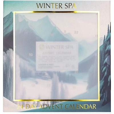 Accentra Winter Spa Ginger & Mint 24 Day Advent Calendar