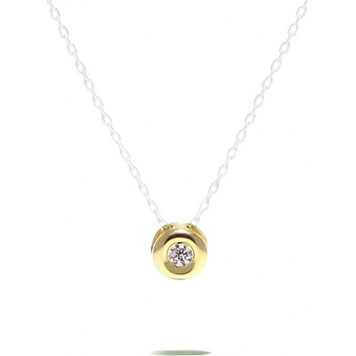 Blink-Blink Diamantový prívesok zo žltého zlata 0.05 ct 4025ZDG