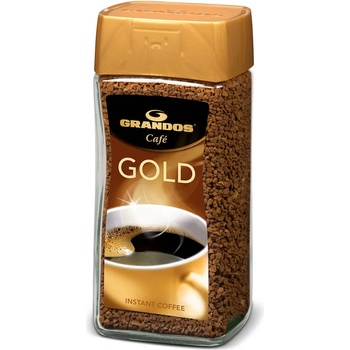 Grandos Разтворимо кафе Грандос Gold Стъклен буркан 100 гр
