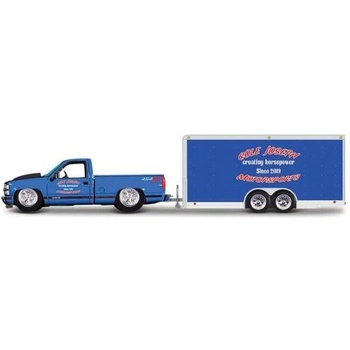 Maisto - Дизайн Tow & Go, 1993 Chevrolet 454 SS Pickup Car Trailer, 1: 64