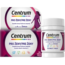 Centrum multivitamín pre ženy bez lepku 30 tabliet