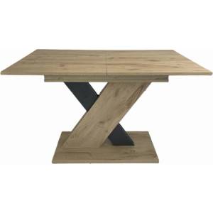 Bogdan Furniture Europe Трапезна маса axi разтегателна, артисан и черно