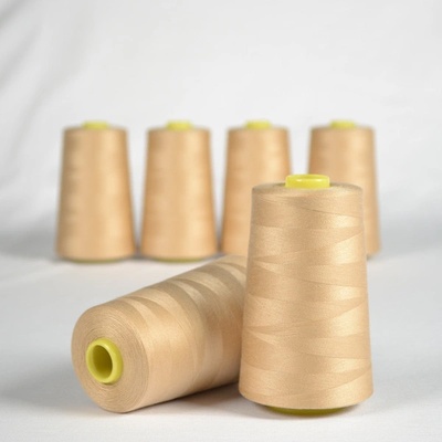 Takoy Overlock / coverlock polyesterová nit NTF 5000 barva světle hnědá