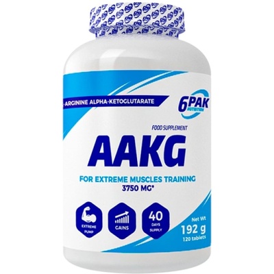 6PAK Nutrition AAKG Caps 1000 mg [120 капсули]