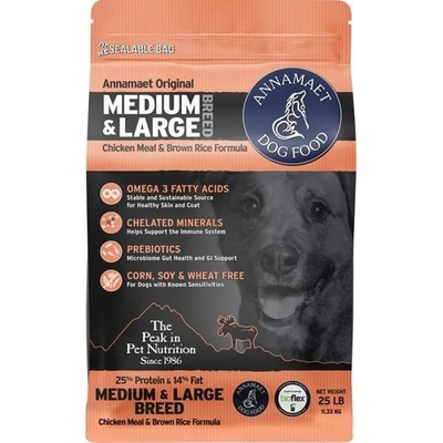 Annamaet ENCORE 25% / Medium & Large Breed 11,35 kg