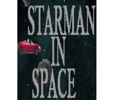 Starman in space