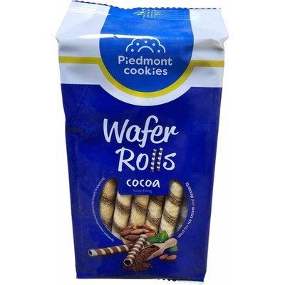 Piedmont Cookies trubičky s kakaovou náplní 160 g