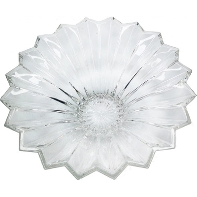 Crystalite Bohemia skleněná mísa na noze Metropolitan 21.5 cm