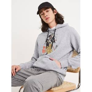 Celio Сив мъжки суитчър с щампа Celio TORC Celio | Siv | МЪЖЕ | S