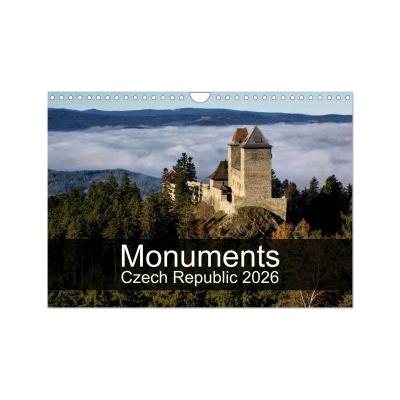 Calvendo Monuments of Czech Republic 2026 (Wall Calendar 2026 DIN A4 landscape), CALVENDO 12 Month Wall Calendar | Calvendo, Sebastian Wallroth