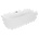 Mexen Mia 170x80 cm right white/black (52691708000P-70)