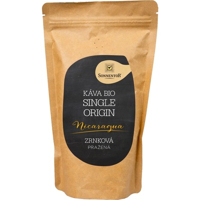 SONNENTOR Single Origin Nicaragua, кафе на зърна, БИО, 250гр