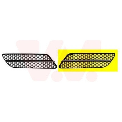 Vetracia mrieżka v nárazníku VAN WEZEL 0148597