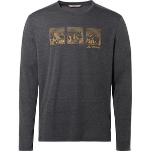 VAUDE Мъжка блуза с дълъг ръкав Vaude Rosemoor L/S T-Shirt III Longsleeve - Black / Savanna - размер XL (216-0236-0814)