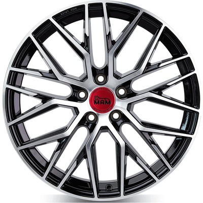 MAM RS4 7x16 5x112 ET47 black polished