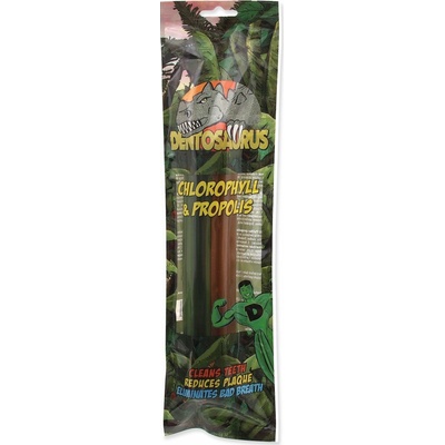 MR DENTAL DENTOSAURUS ZUBNÁ POCHÚŤKA PRE PSA tyčinka propolis 21 cm