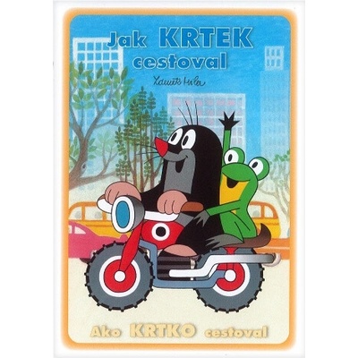 Jak Krtek cestoval omalovánka Zdeněk Miler