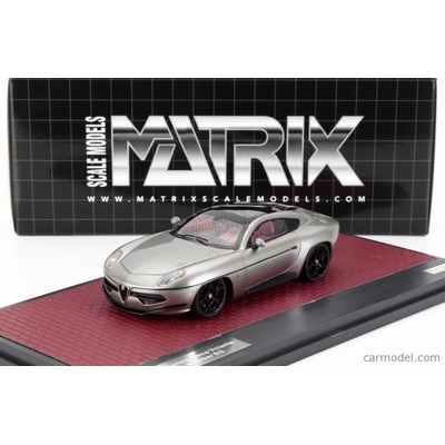 Matrix scale models Alfa romeo Osi Scarabeo 1966 Silver Met 1:43