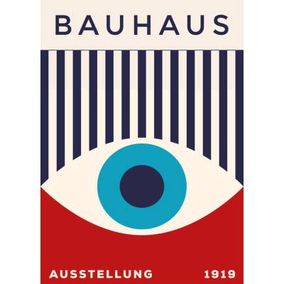 Plagát, Obraz - Bauhaus Print 43, 30 × 40 cm