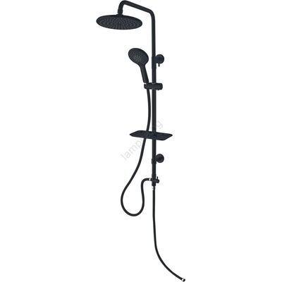 Bath Deluxe Душов комплект martofte, черен (bt0067)