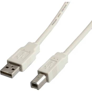Image 1 of Roline Cable USB2.0 A-B, 0.8m, Value 11.99. 8809 (11.99.8809)