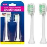 ProMedix tip Set of spare toothbrushes for PR-740, 2 pcs white (PR-745 W)