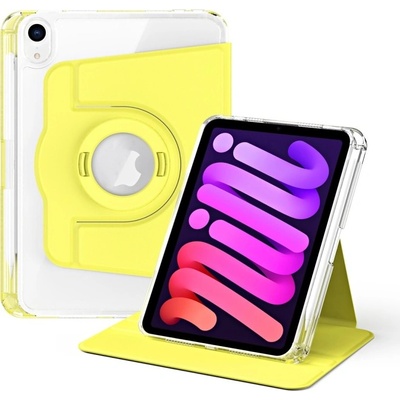Protemio 93873 CRYSTAL FLEXI 2v1 Zaklápěcí pouzdro Apple iPad mini 2021 iPad mini 2024 žluté