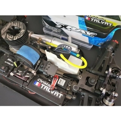 XB8 XRAY nitro LapMonitor držák pro transpondér/personální čip