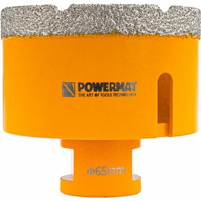 Powermat Diamantová korunka na dlažbu a kameň, priemer 65 mm, závit M14