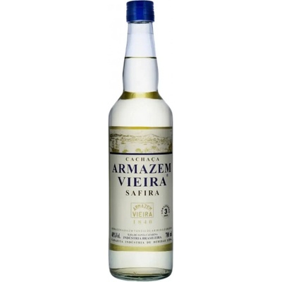 Armazem Vieira Safira Cachaca 40% 0,7 l (tuba)