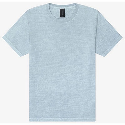 Unisex Tričko Washed Světlá džínová