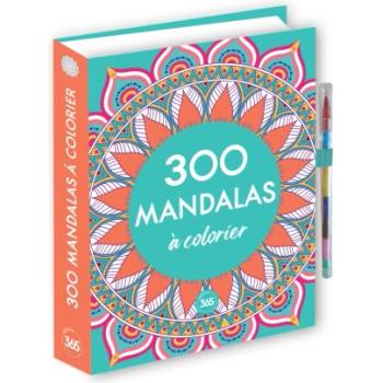 300 mandalas à colorier