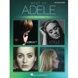 Best of Adele for Big-Note Piano - 2nd Edition (ISBN: 9781705160985)