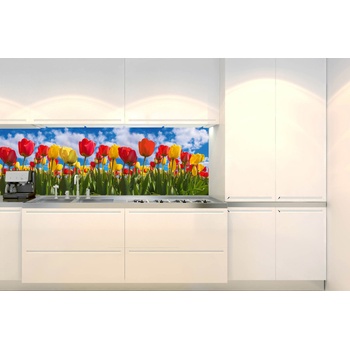 DIMEX ART s. r. o Фототапет за кухня - поле с лалета 180 x 60 см