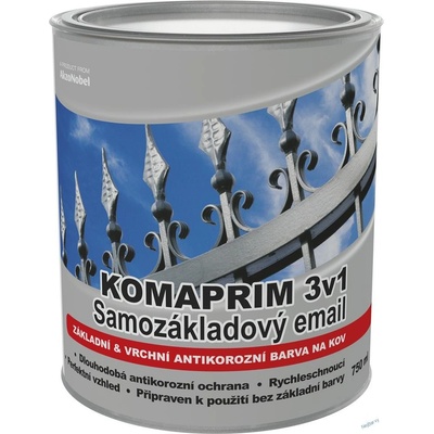 Hammerite Komaprim 3v1 šedá 0,75L