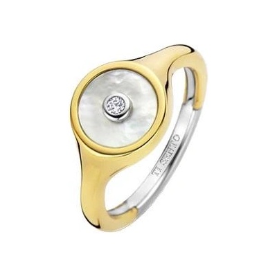 Ti Sento Сребърен дамски пръстен със седеф Ti Sento 12296MW (12296MW)