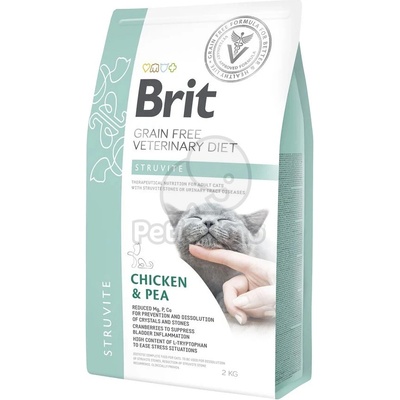 Brit Veterinary Diet Struvite суха храна за котки 2 кг