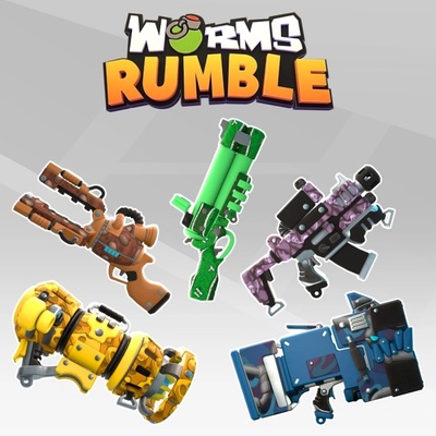 Team17 Worms Rumble Armageddon Weapon Skin Pack DLC (PC)