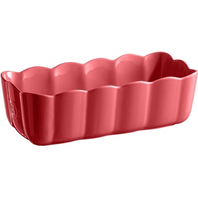 Emile Henry Керамична форма emile henry madeleine loaf dish - цвят червен (eh 6353-47)
