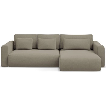 makamii Светлокафяв разтегателен ъглов диван с място за съхранение (десен ъгъл) Kapua - Makamii (KAPUA_RCF_M_24_P1_C14)