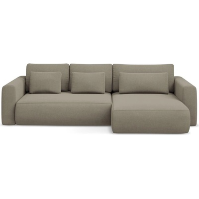 makamii Светлокафяв разтегателен ъглов диван с място за съхранение (десен ъгъл) Kapua - Makamii (KAPUA_RCF_M_24_P1_C14)