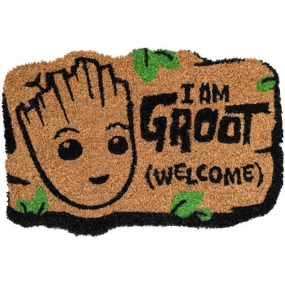 Erik I am Groot Welcome hnědá 60x40 cm