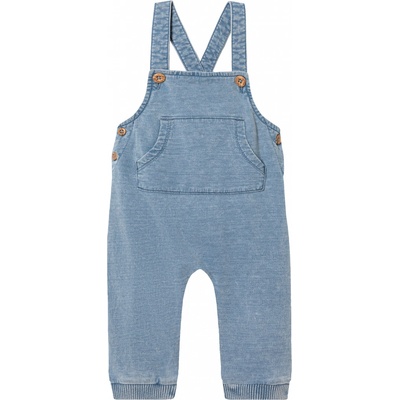 Lupilu Dětské kalhoty s laclem s BIO bavlnou tmavě modrá