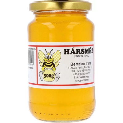 Bertalan Maďarský lipový med 500g