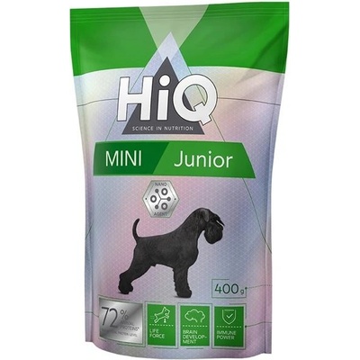 HiQ Dog Dry Junior Mini 0,4 kg