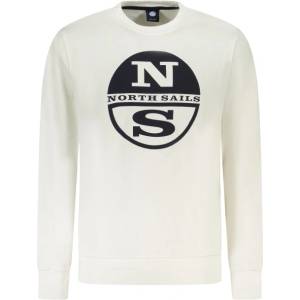 North Sails Мъжки суичър с цип north sails, Размер 3xl, Цвят Бяло (993023000_bi0105)